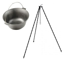 Set ceaun fonta cu trepied metalic, 14.5 L, Premium