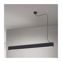 Orion - Lampă LED 2-în-1 pentru tavan și suspendată PALKKI LED, 38W, 230V, 3000/4000/5000K, negru