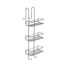 Gedy - Etajeră de perete pentru duș CHROM LINE, 68 x 24 cm, crom lucios