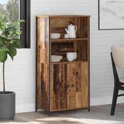 Bufet Lemn Vechi 62 x 36 x 121,5 cm Lemn compozit GartenMobel Dekor