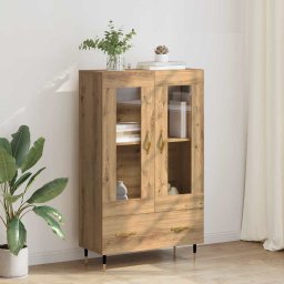 Bufet Stejar Artizanal 69,5 x 31 x 115 cm Lemn compozit GartenMobel Dekor