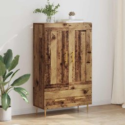 Bufet cu sertar Lemn Vechi 69,5 x 31 x 115 cm Lemn compozit GartenMobel Dekor