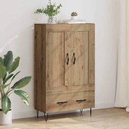 Bufet Stejar Artizanal 69,5 x 31 x 115 cm Lemn compozit GartenMobel Dekor