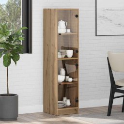 Bufet Stejar Artizanal 35 x 37 x 142 cm Lemn compozit GartenMobel Dekor