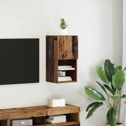 Sistem de TV montat pe perete Lemn Vechi 30,5 x 30 x 60 cm GartenMobel Dekor