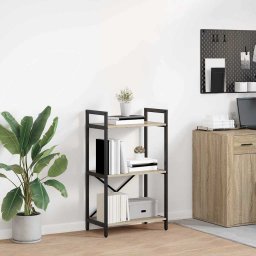 Raft pentru carti Stejar Sonoma 56 x 34 x 96 cm Lemn compozit GartenMobel Dekor