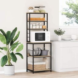 Raft de bucatarie Stejar Sonoma 60 x 40 x 168 cm Lemn compozit GartenMobel Dekor