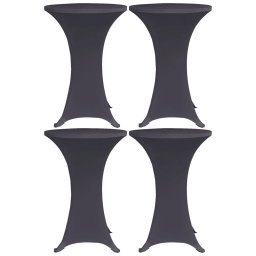 Husa de masa elastica, 4 buc., antracit, 70 cm GartenMobel Dekor