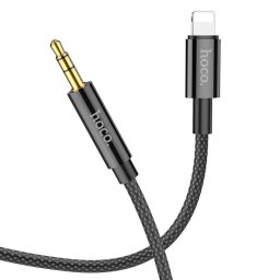 Accesorii Audio Hi-Fi Cablu Audio Adaptor Lightning la Jack 1m - Hoco (UPA19) - Black