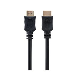 CABLU video SPACER, HDMI (T) la HDMI (T), 1m, conectori auriti, rezolutie maxima 4K (3840 x 2160) la 60 Hz, negru, "SPC-HDMI4L-1M" (timbru verde 0.18 lei)
