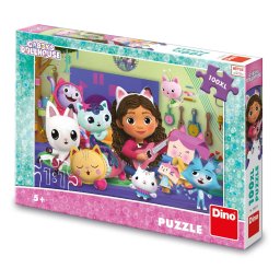 Puzzle - Gabby si ora de muzica (100 piese XL)