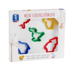 Set forme pentru plastilina - Animalute de la ferma