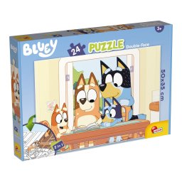 Puzzle de colorat - Bluey (24 de piese)