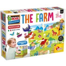 Joc tactil Montessori - Ferma