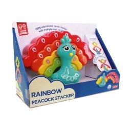 Jucarie de stivuit - Paun colorat