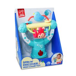 Jucarie interactiva cu ventuza - Invarte si descopera