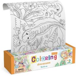 Poster de colorat - Dinozauri