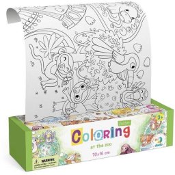 Poster de colorat - La Zoo