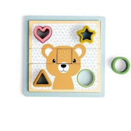 Puzzle cu sortator forme - Animalute