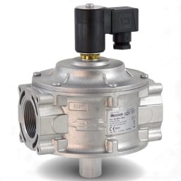 Electrovalva gaz metan, normal inchis (NC), 1 1/2, manual reset, IP65, 230V, DN40, Tecnogas M16/RM,