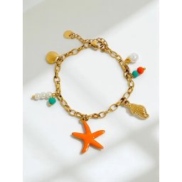 Brățară Callista Mare cu scoici și stele de mare