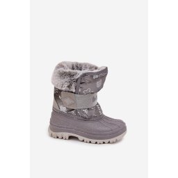 Cizme de zăpadă pentru copii Lee Cooper cu blană