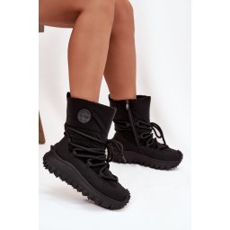 Cizme de zăpadă cu platformă din piele Lee Cooper