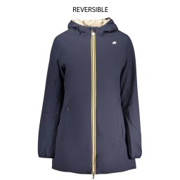 Jachetă cu glugă reversibilă pentru femei