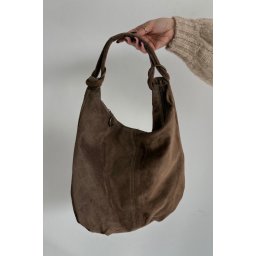 Geantă de damă din piele întoarsă naturală Floriah