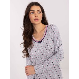 Cămașă de noapte imprimată pentru femei