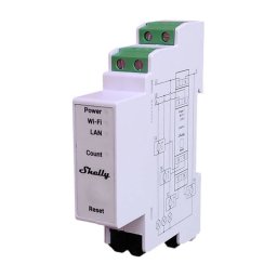 Contor de Energie Trifazat Shelly PRO 3EM 400A Wi-Fi 1 Bucata Alb