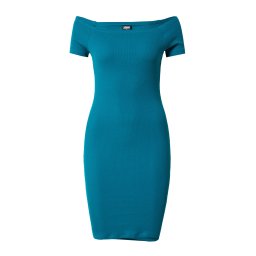Urban Classics Rochie verde petrol