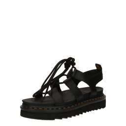 Dr. Martens Sandale cu baretă 'Nartilla' negru