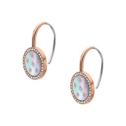 FOSSIL Cercei 'Merrit' albastru deschis / auriu - roz / argintiu