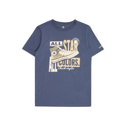 CONVERSE Tricou opal / galben deschis / negru / alb