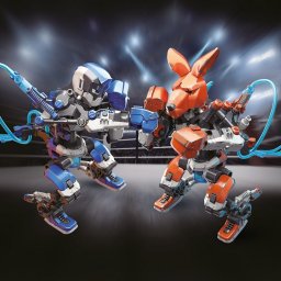 Roboți Boxeri Asamblabili – Set Joc Mecanic Interactiv