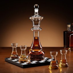 Set Decantor Șah cu Pahare