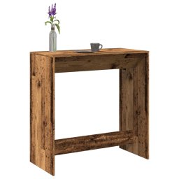 Masa de bar, lemn vechi, 102x50x103,5 cm, lemn prelucrat GartenMobel Dekor