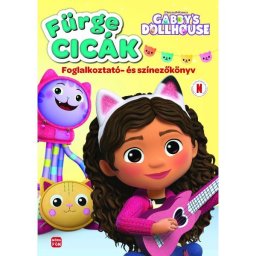 Gabby s Dollhouse: Carte de activități și de colorat - limba maghiară