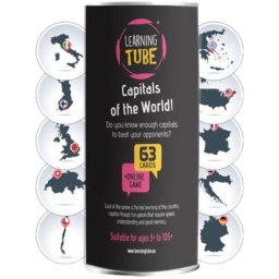 Joc Learning Tube® - Capitalele lumii