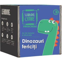 Joc de atentie Learning Cube® - Dinozauri fericiti