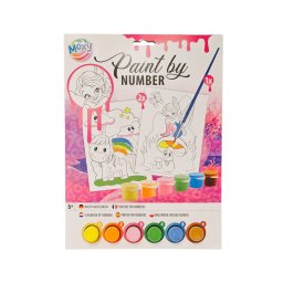 Set pictura pe numere - Unicorn si zana