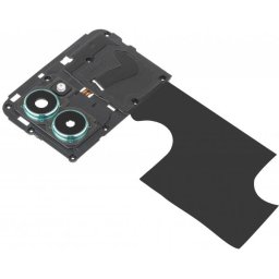 Piese si componente Geam Camera Spate - Blitz - Rama Interioara - Antena NFC HMD Pulse Pro, cu Rama, Verde (Glacier Green), Service Pack 286954437