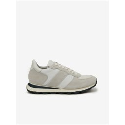 Tenisi, espadrile pentru barbati Geox - gri deschis, crem