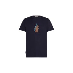 ICEBREAKER Tricou funcțional 'Tech Lite' bleumarin / portocaliu