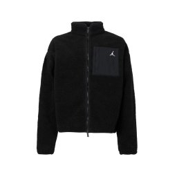 Jordan Jachetă fleece 'FLT MTNSIDE' negru