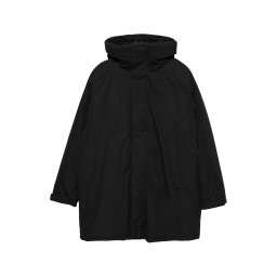 Pull&Bear Parka de primăvară-toamnă negru