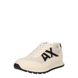 ARMANI EXCHANGE Sneaker low negru / alb murdar