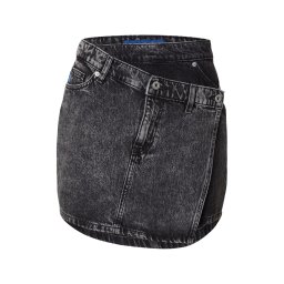 HUGO Fustă 'Galaxy_1_B' negru denim