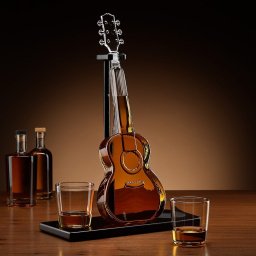 Set Decantor Chitară cu Pahare